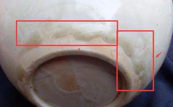 定窯定瓷-白瓷瓷器上的淚痕 定窯定瓷-白瓷瓷器上的淚痕